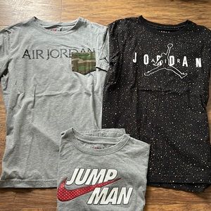Boys XL Jordan tees